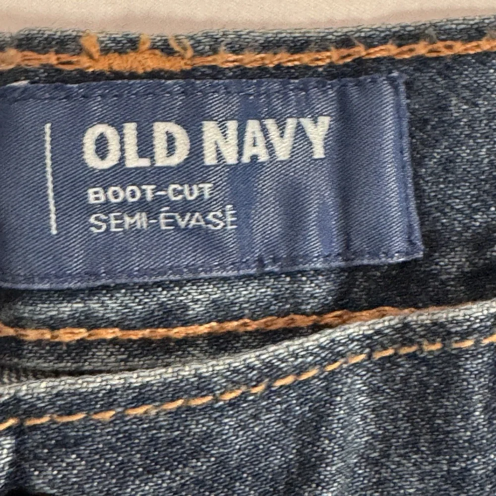 Old Navy Jeans Boy's Youth 16 Husky‎ Boot Cut Blue Adjustable Waist School
